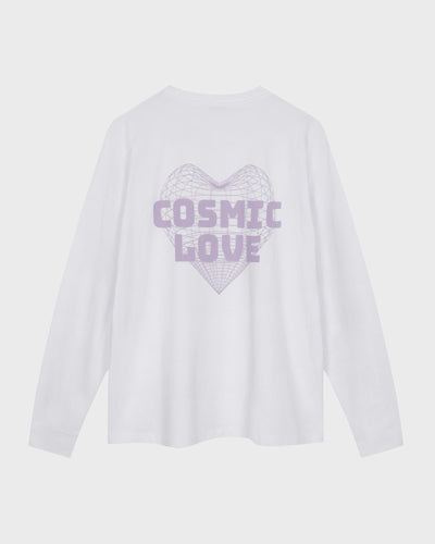 Longsleeve White Cosmic Love myMEID
