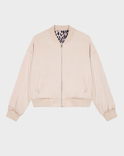 Sal Bomberjacket Leo Soft Beige myMEID