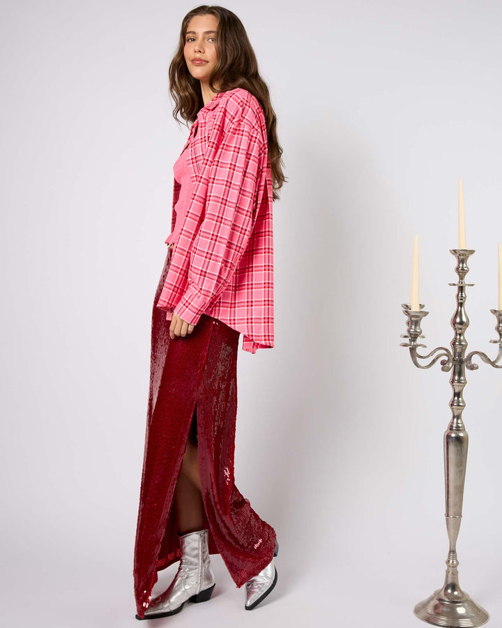 Vivian Shirt
Dark Rose