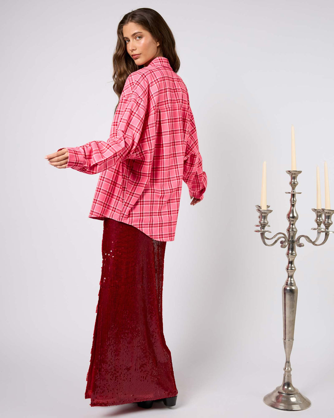 Vivian Shirt
Dark Rose