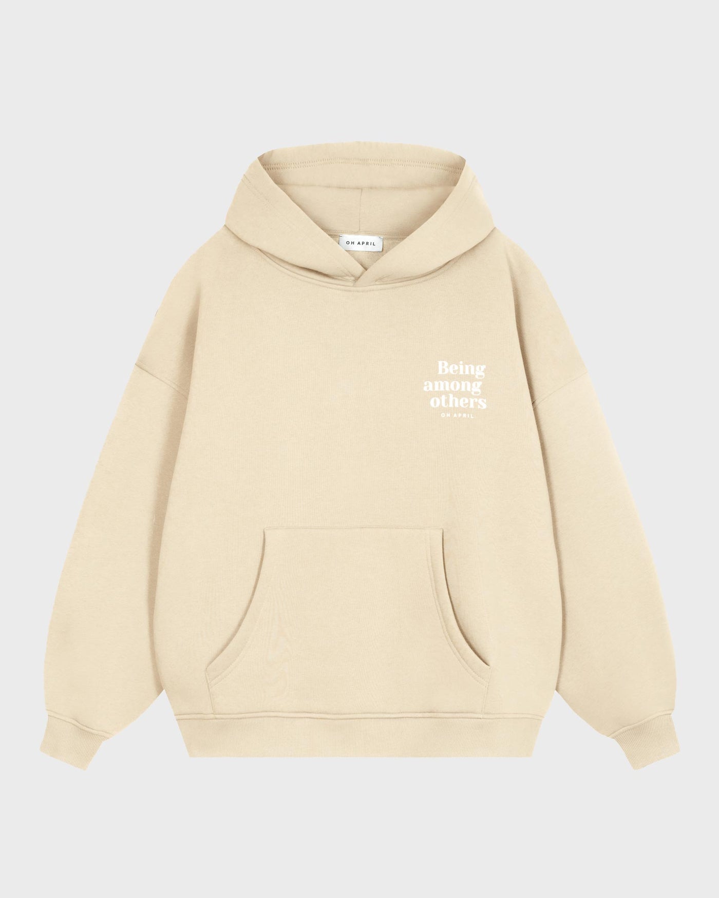 Oh April Boyfriend Hoodie Cappuccino Among Others myMEID