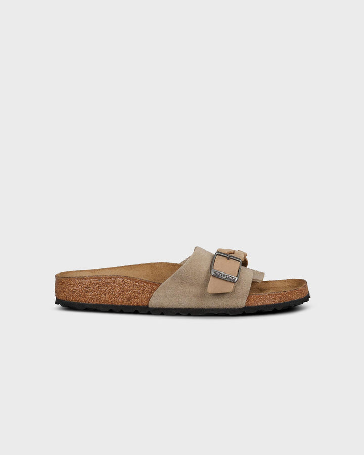 Oita Braided Suede Leather Taupe
