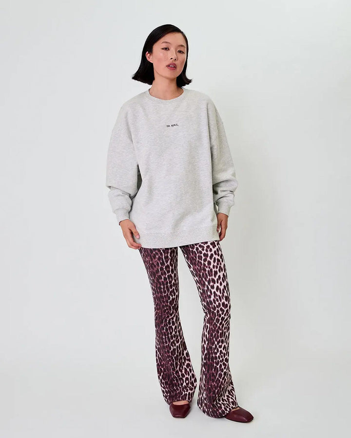 Oversized Sweater Magic Grey Melange
