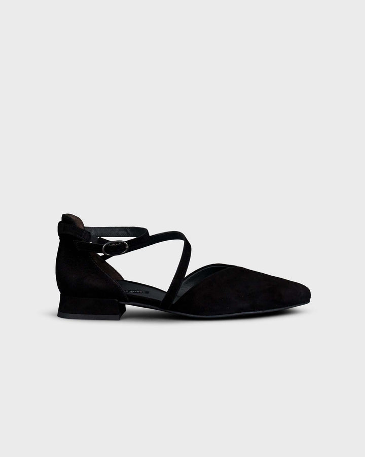 Ballerina Suede Black