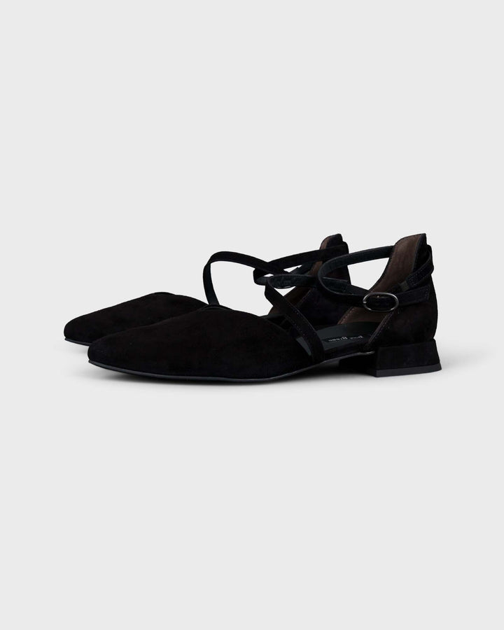 Ballerina Suede Black