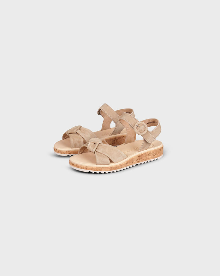 Sandale Suede Champagne