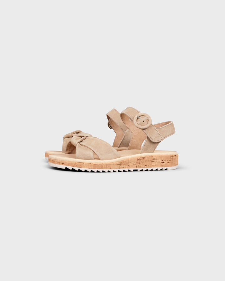 Sandale Suede Champagne