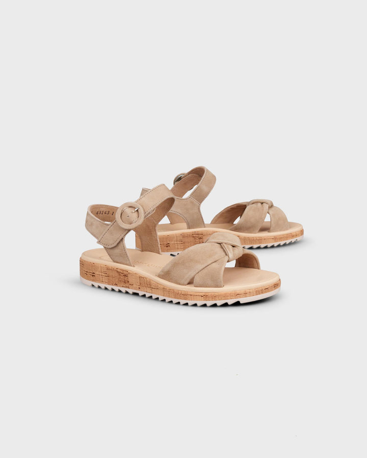 Sandale Suede Champagne