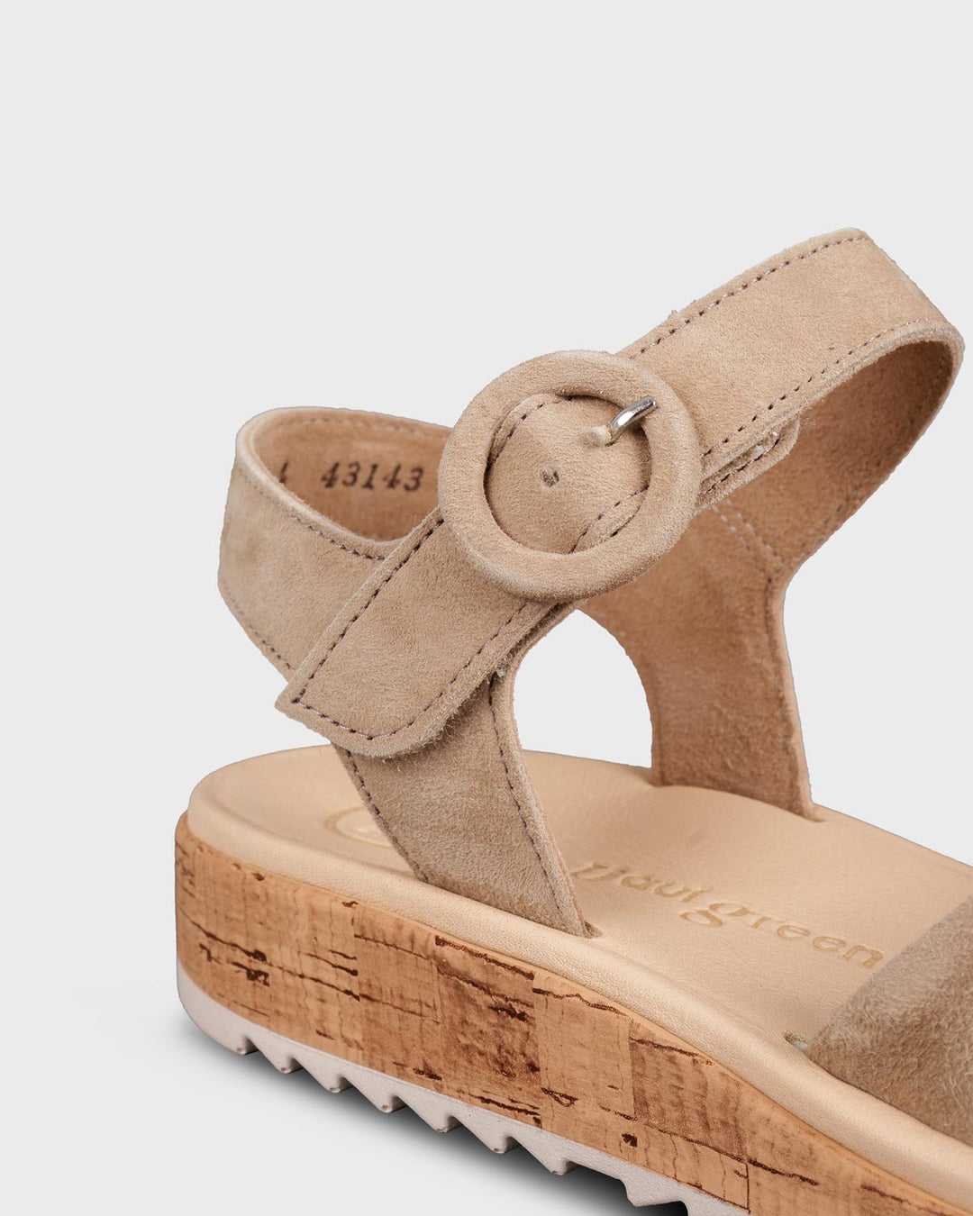 Sandale Suede Champagne