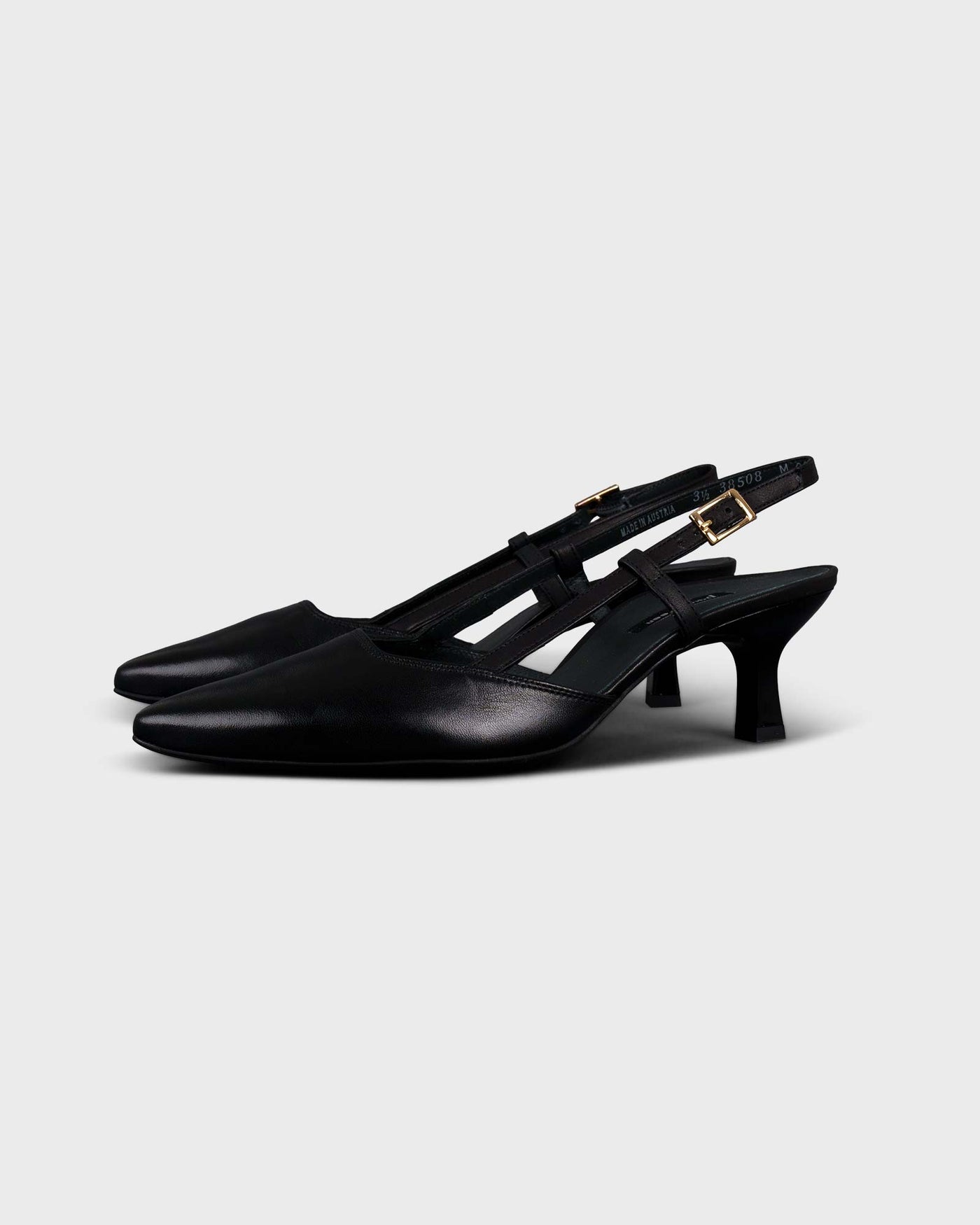 Sling-Pumps Foulard Schwarz myMEID