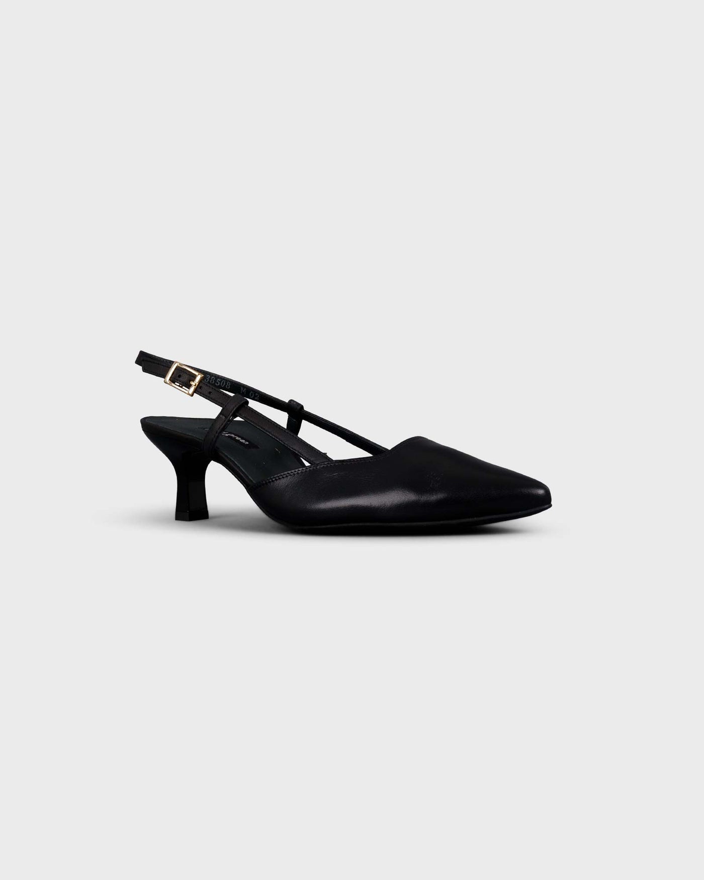 Sling-Pumps Foulard Schwarz myMEID