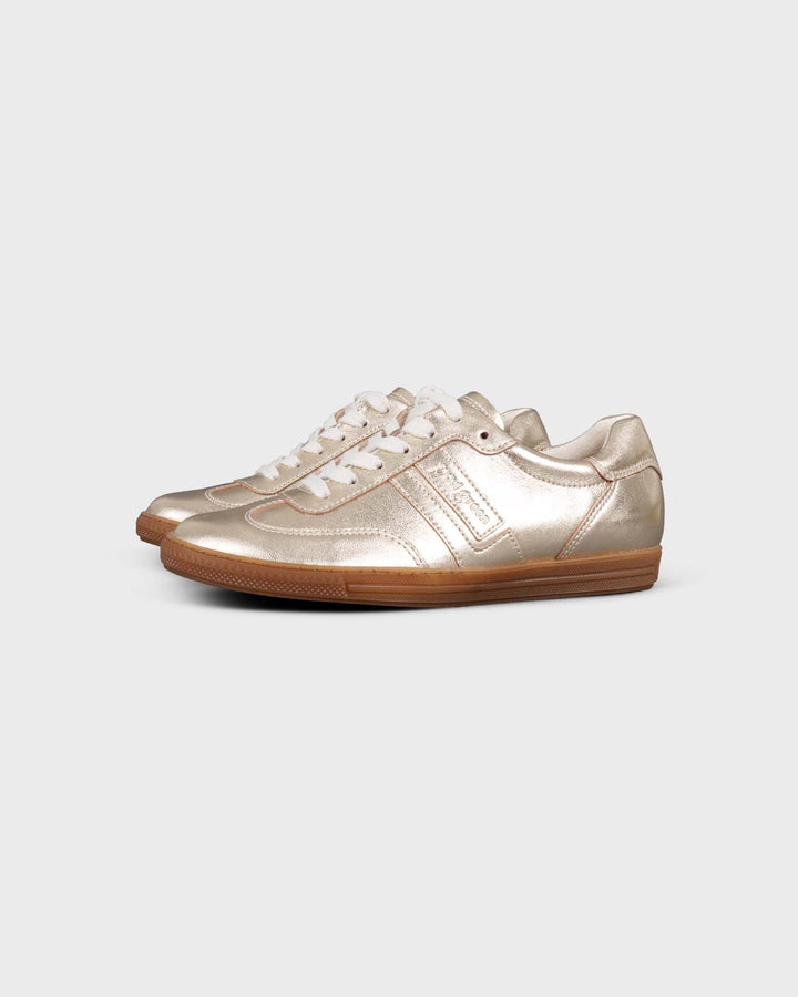 Sneaker Nappa Metalic Platino