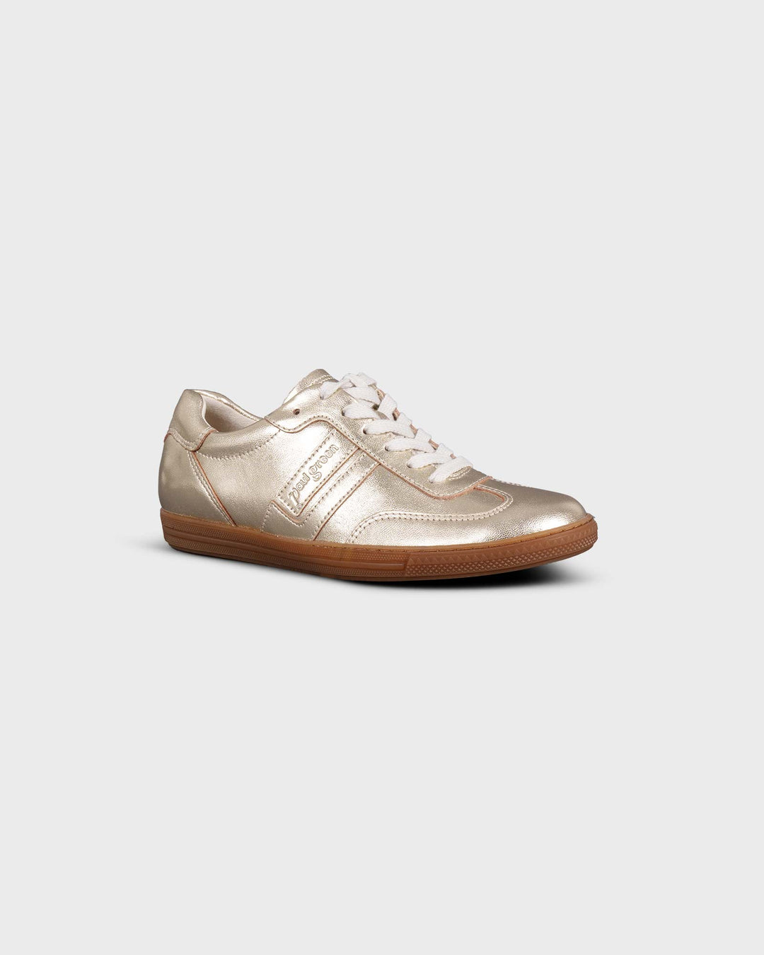 Sneaker Nappa Metalic Platino