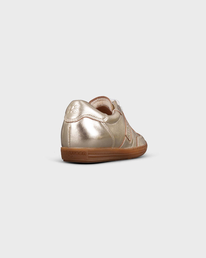 Sneaker Nappa Metalic Platino