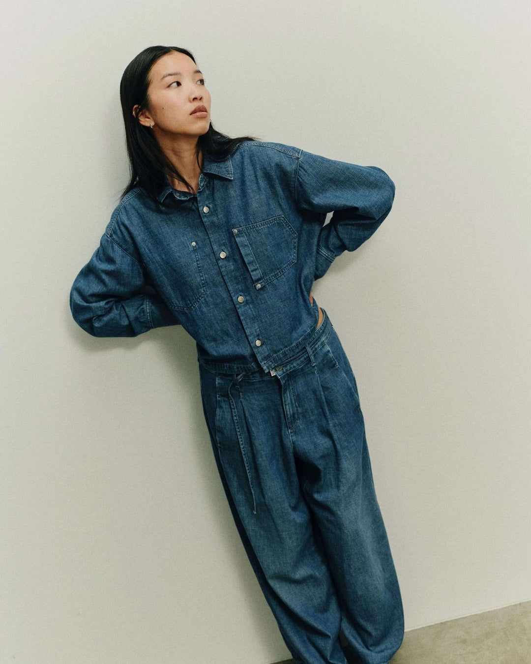 27_The Suit Up Blouse 18 Medium Blue