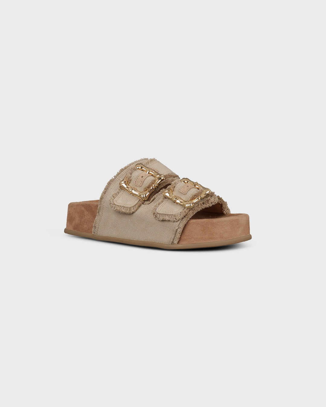 Pantolette Canvas Grain