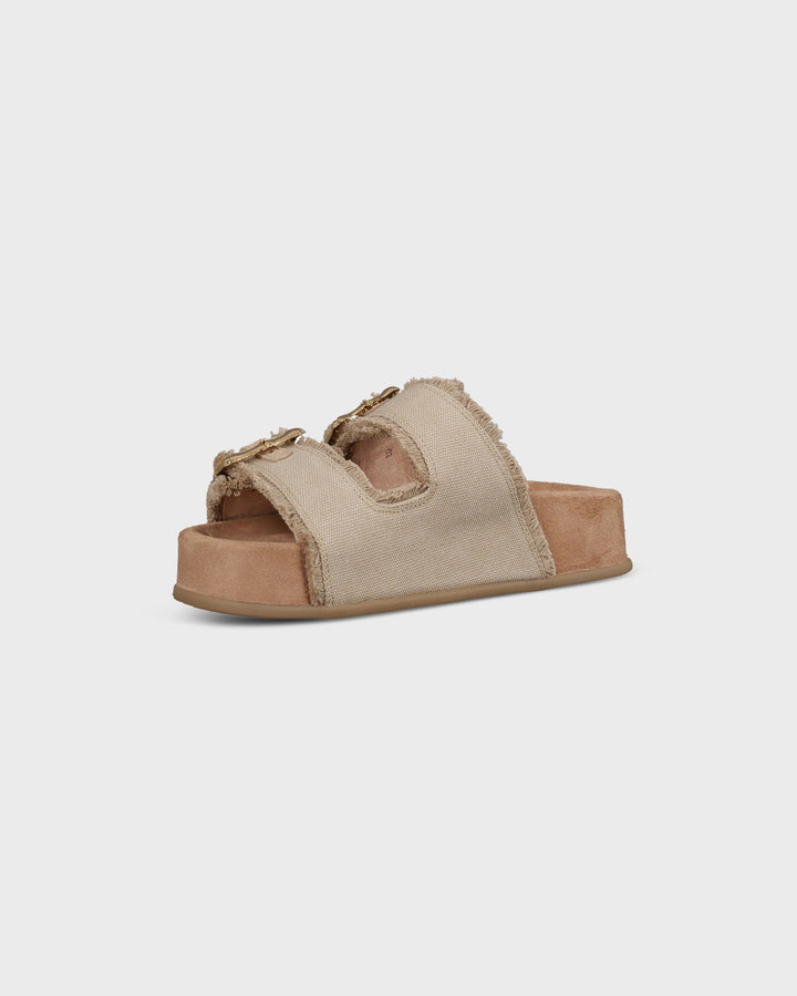 Pantolette Canvas Grain