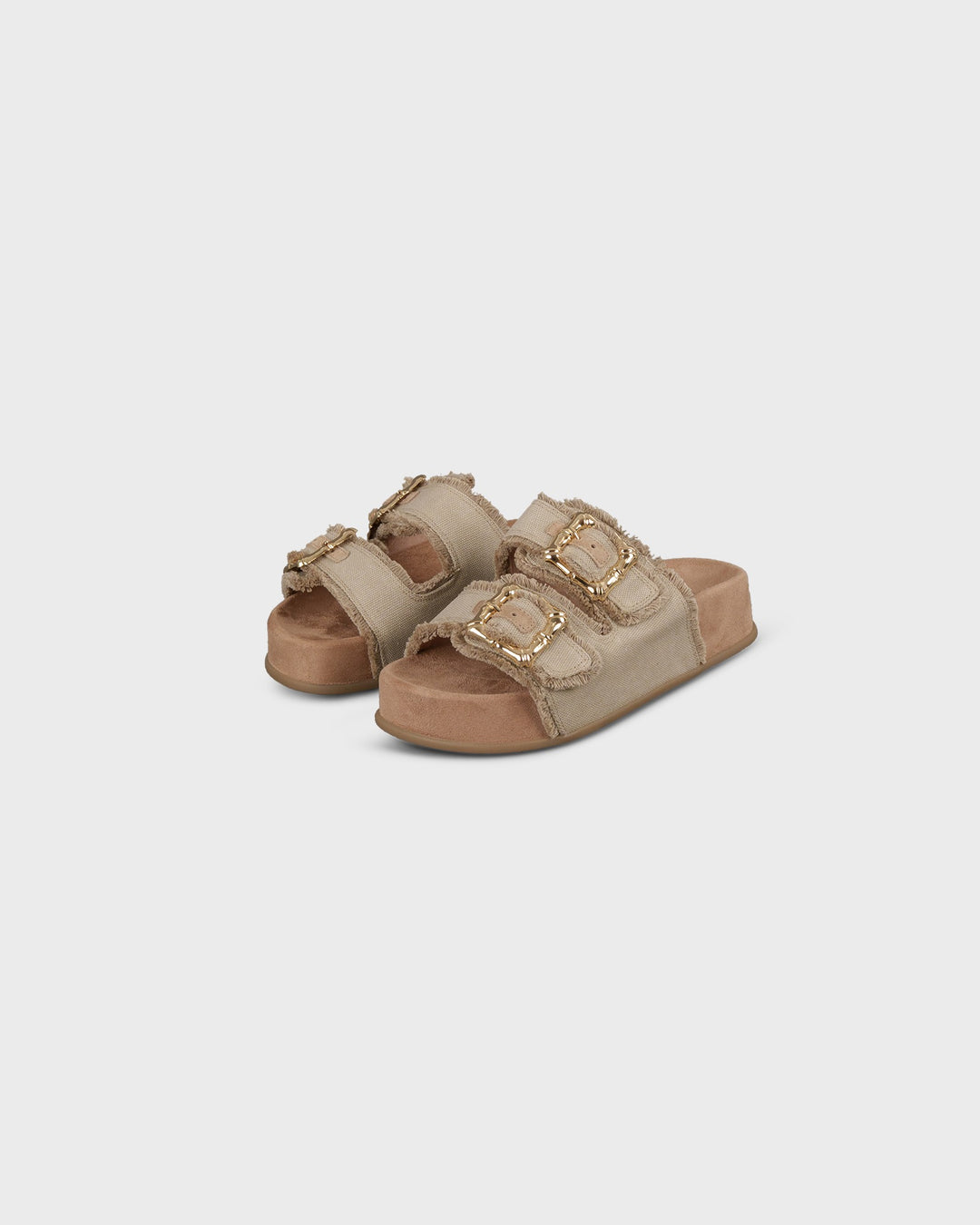 Pantolette Canvas Grain
