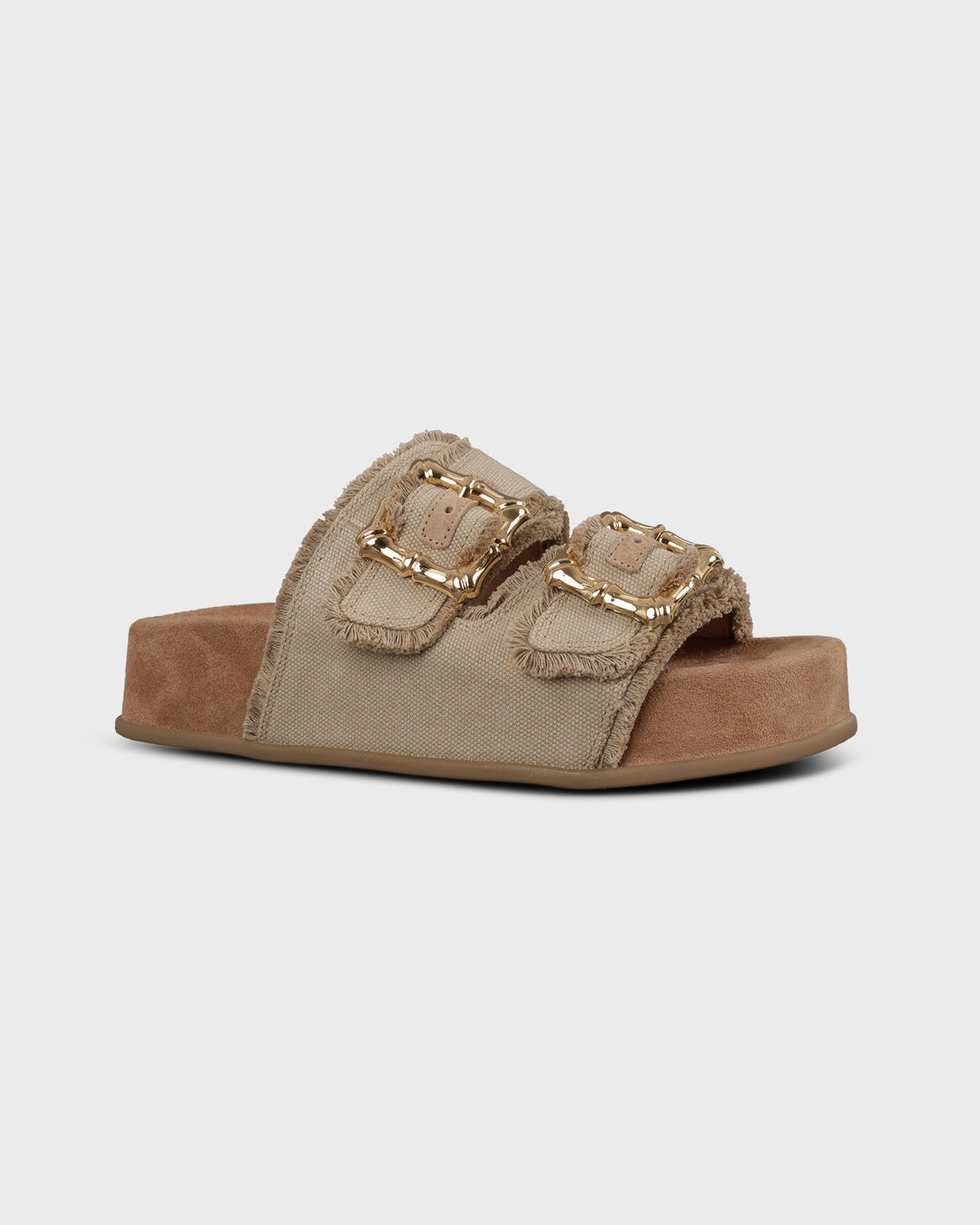 Pantolette Canvas Grain