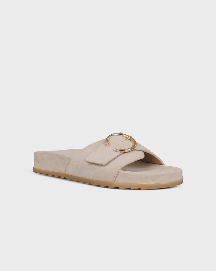 Pantolette Beige/Soft Velvet Safari