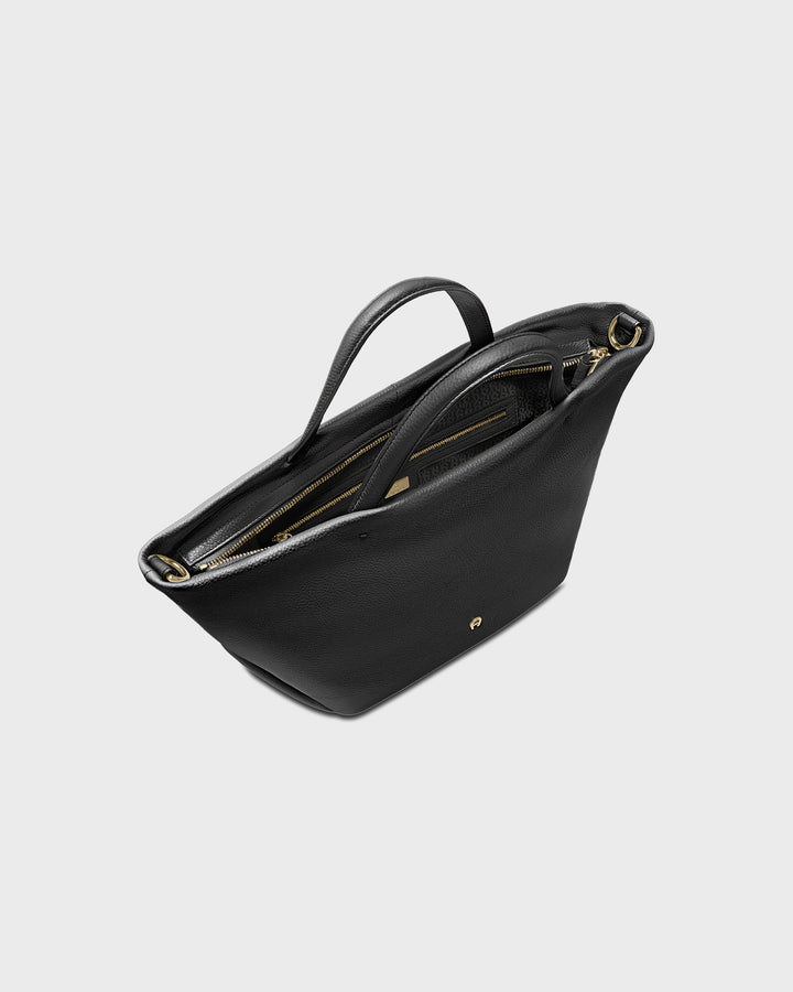 Aigner Handtasche Paola L  Black – Bild 4