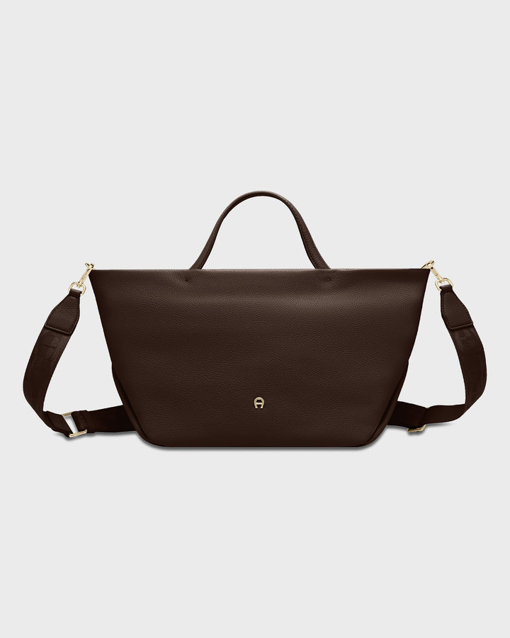 Aigner Handtasche Paola L  Soil Brown – Bild 4