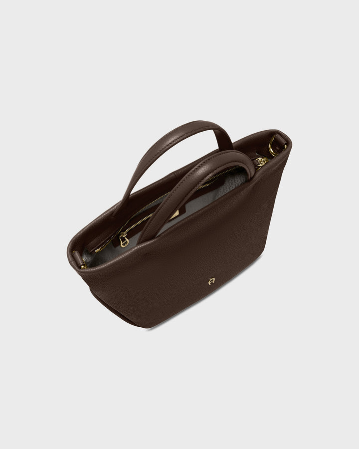 Aigner Handtasche Paola S Soil Brown – Bild 4
