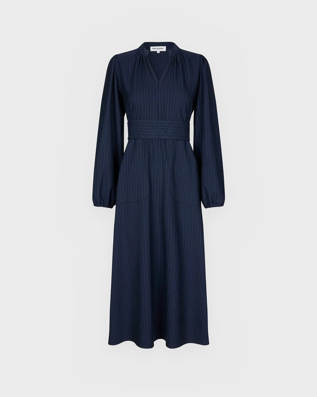 lollys laundry Kleid ParisLL Midi Dress Dark Navy
