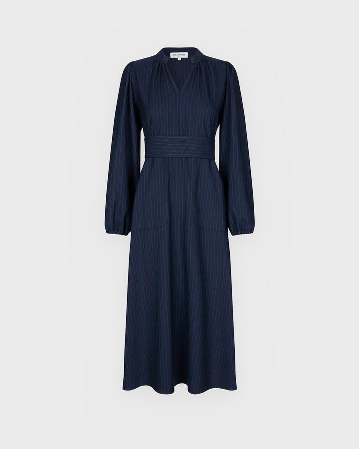 lollys laundry Kleid ParisLL Midi Dress Dark Navy