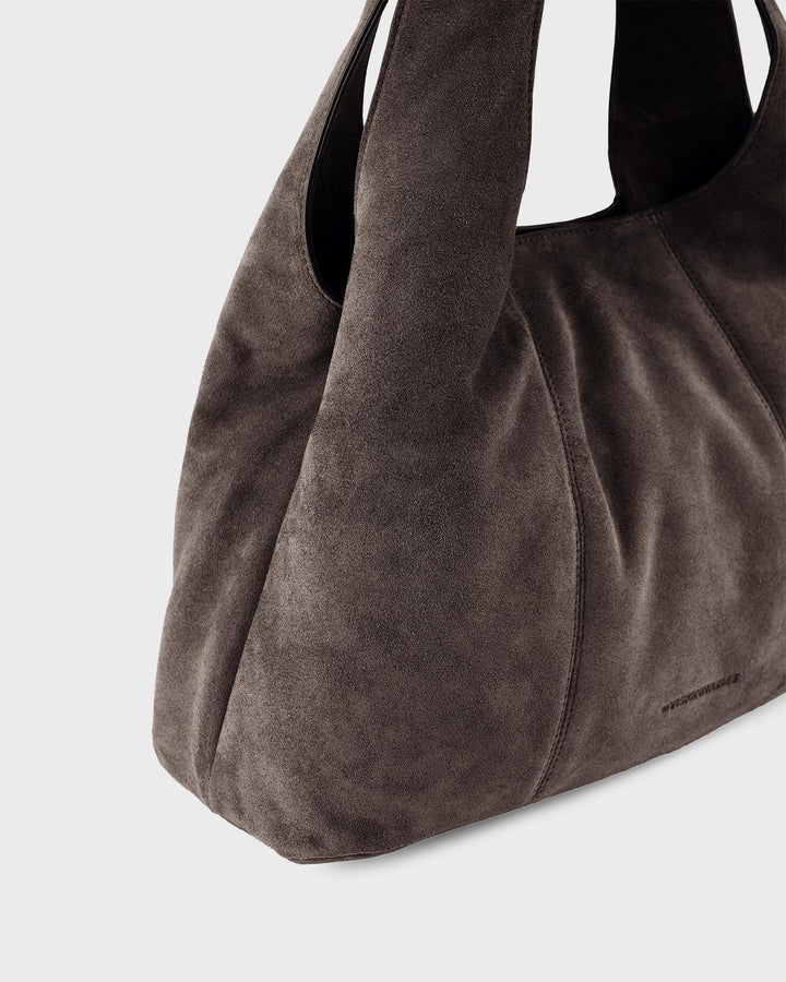 Les Visionnaires Handtasche Paz Essential Cozy Dark Brown – Bild 3