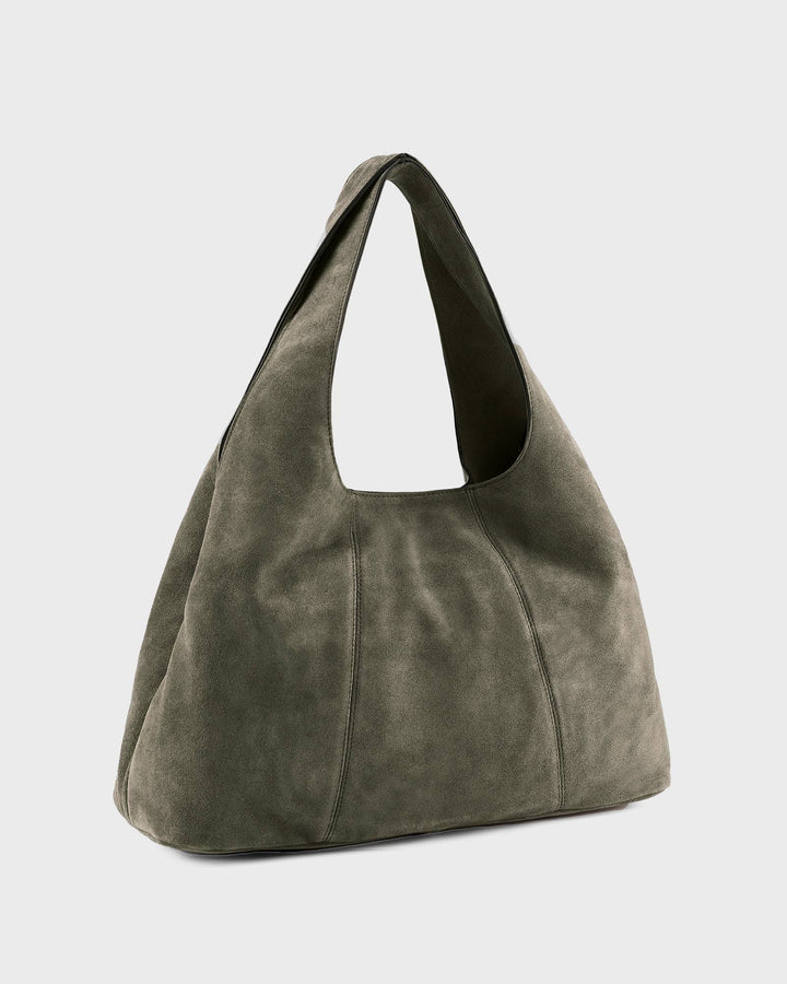 Les Visionnaires Handtasche Paz Essential Cozy Moss Green – Bild 2