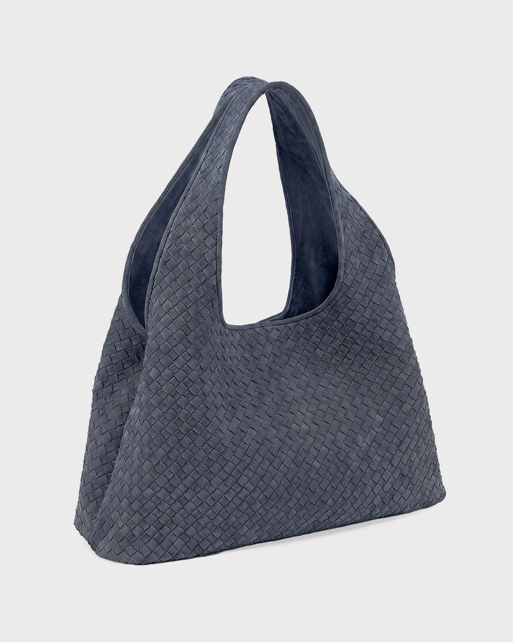 Les Visionnaires Handtasche Paz Weave Cozy Asphalte – Bild 2