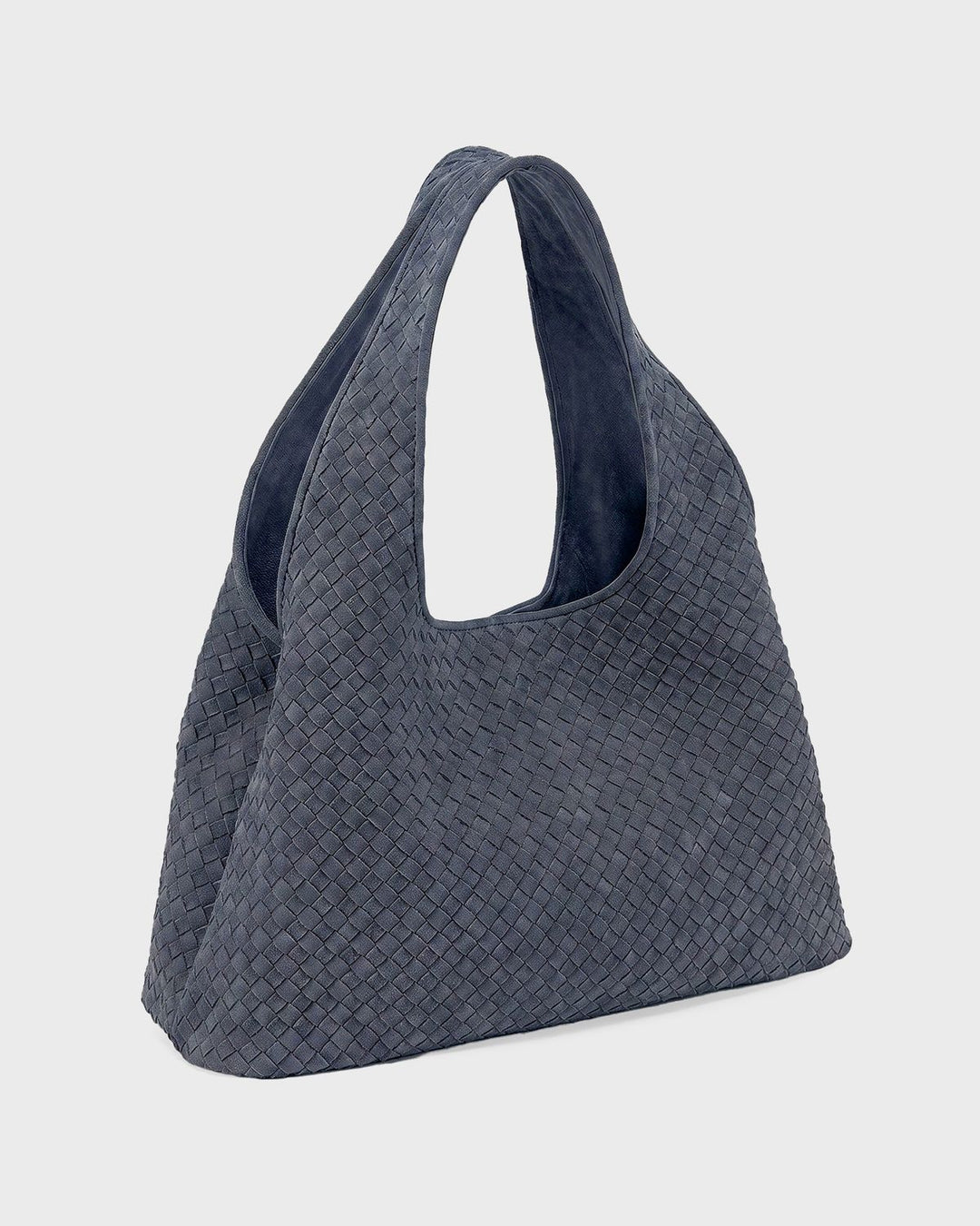 Les Visionnaires Handtasche Paz Weave Cozy Asphalte – Bild 2