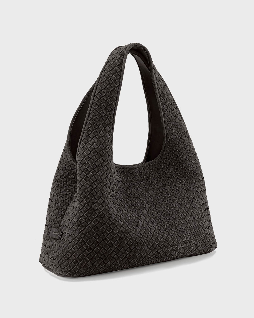 Les Visionnaires Handtasche Paz Weave Cozy Dark Brown – Bild 2