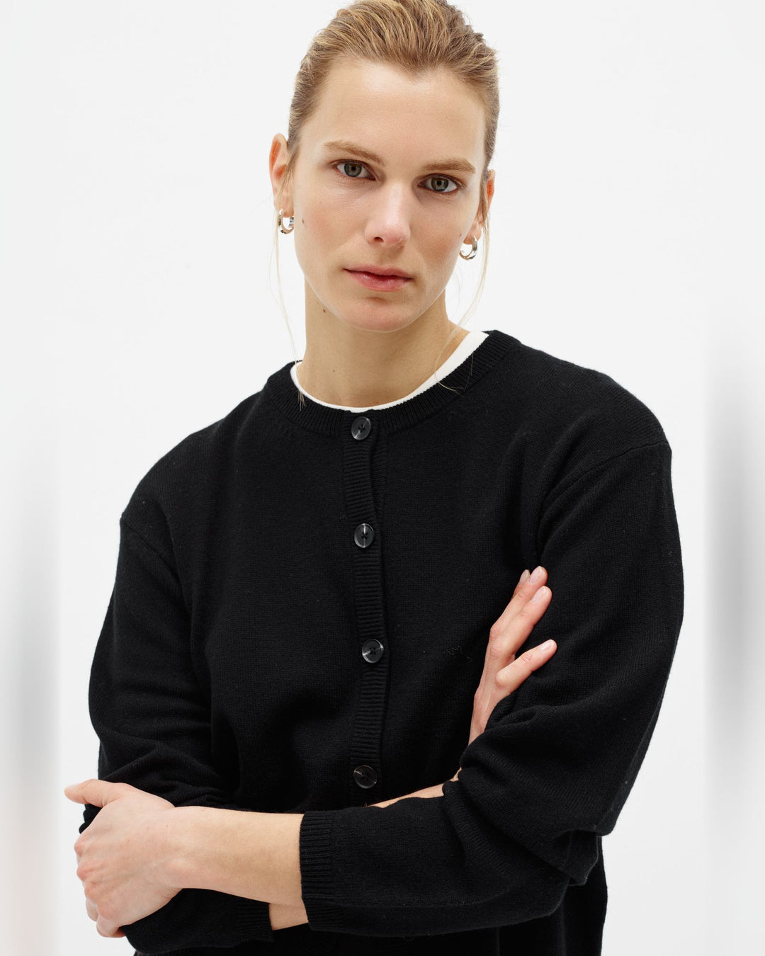 InWear Cardigan Peiiw Monika Caridgan Black – Bild 4