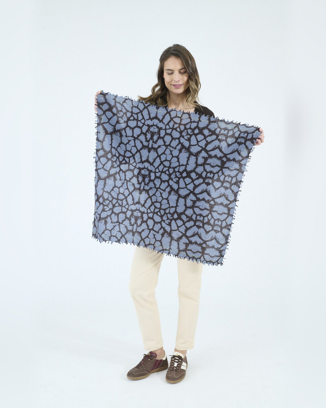 STORIATIPIC Scarf Petra Bleu – Bild 2