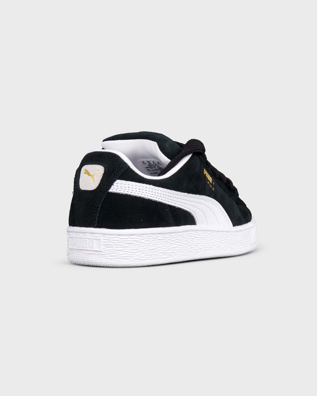 Suede XL Black White