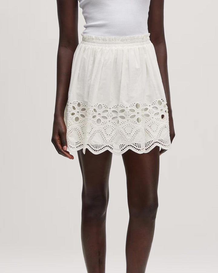Quella Skirt White