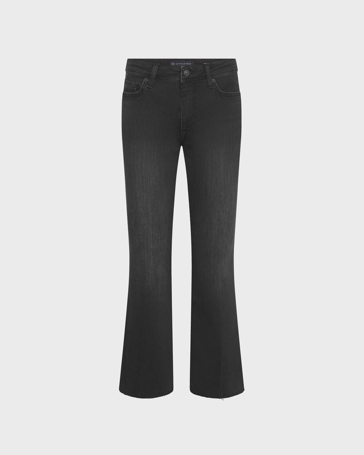 Vic 6/8 Cropped Ring Stretch Denim Asphalt