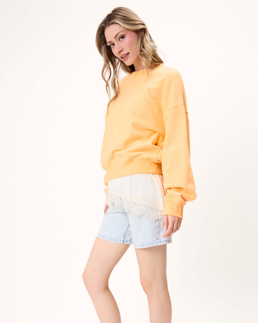 Regular Sweater Soft Life Peach