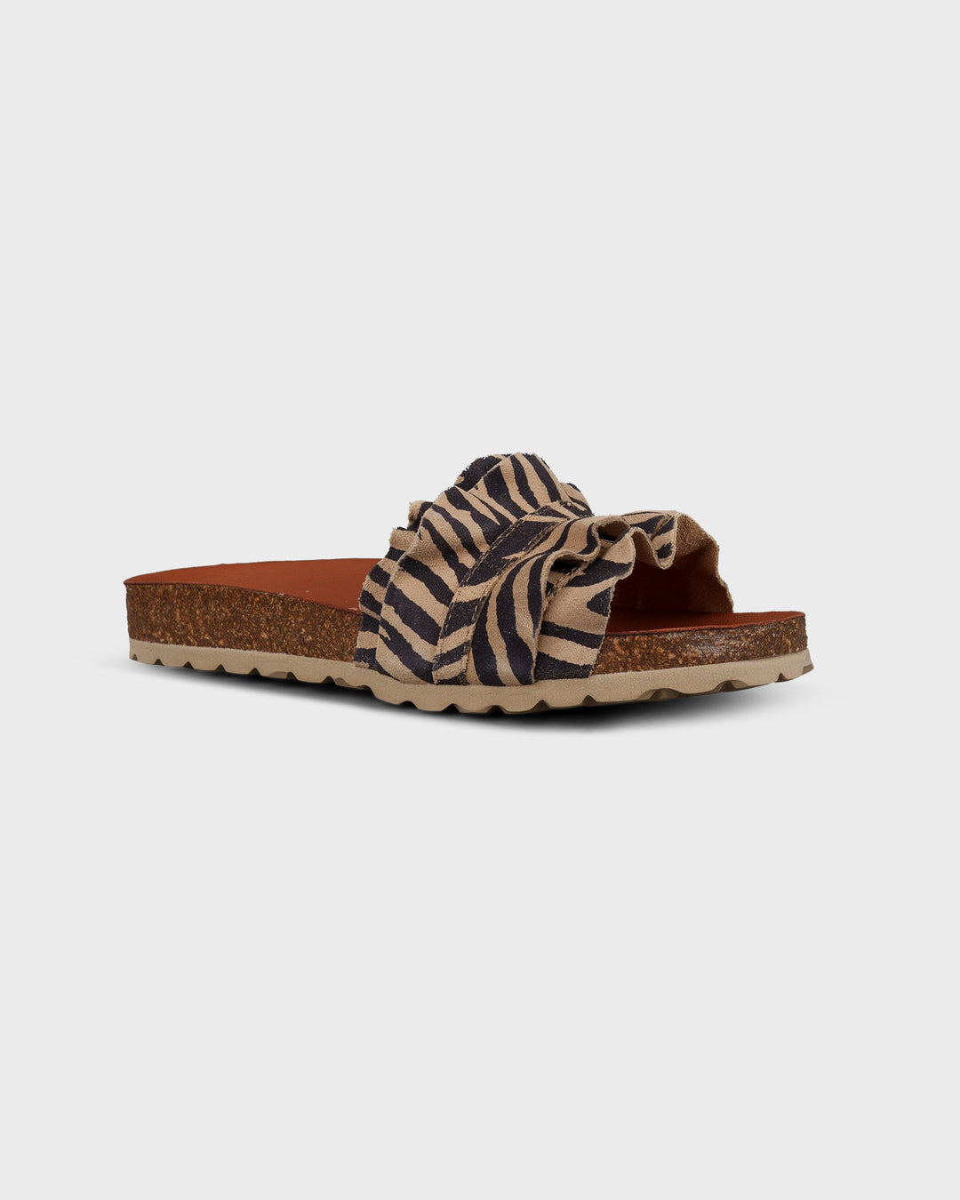 Rocio Serraje Volante Nat Zebra Camel