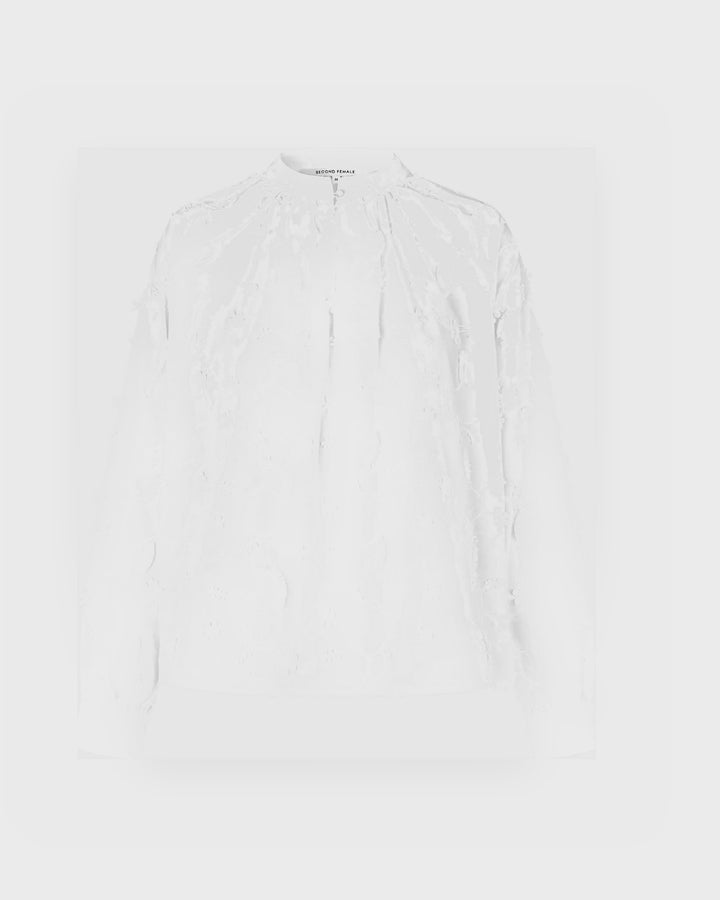 Second Female Bluse Rosalil Blouse Bright White
