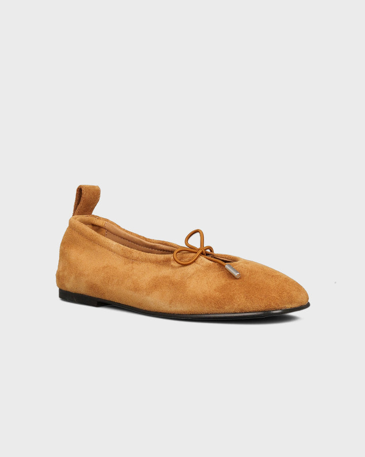 ALOHAS Schuhe Rosalind Suede Tan Leather Ballet Flats – Bild 2