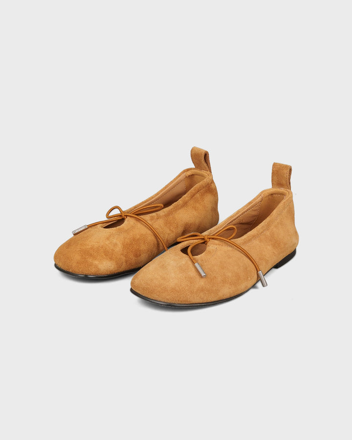 ALOHAS Schuhe Rosalind Suede Tan Leather Ballet Flats – Bild 3