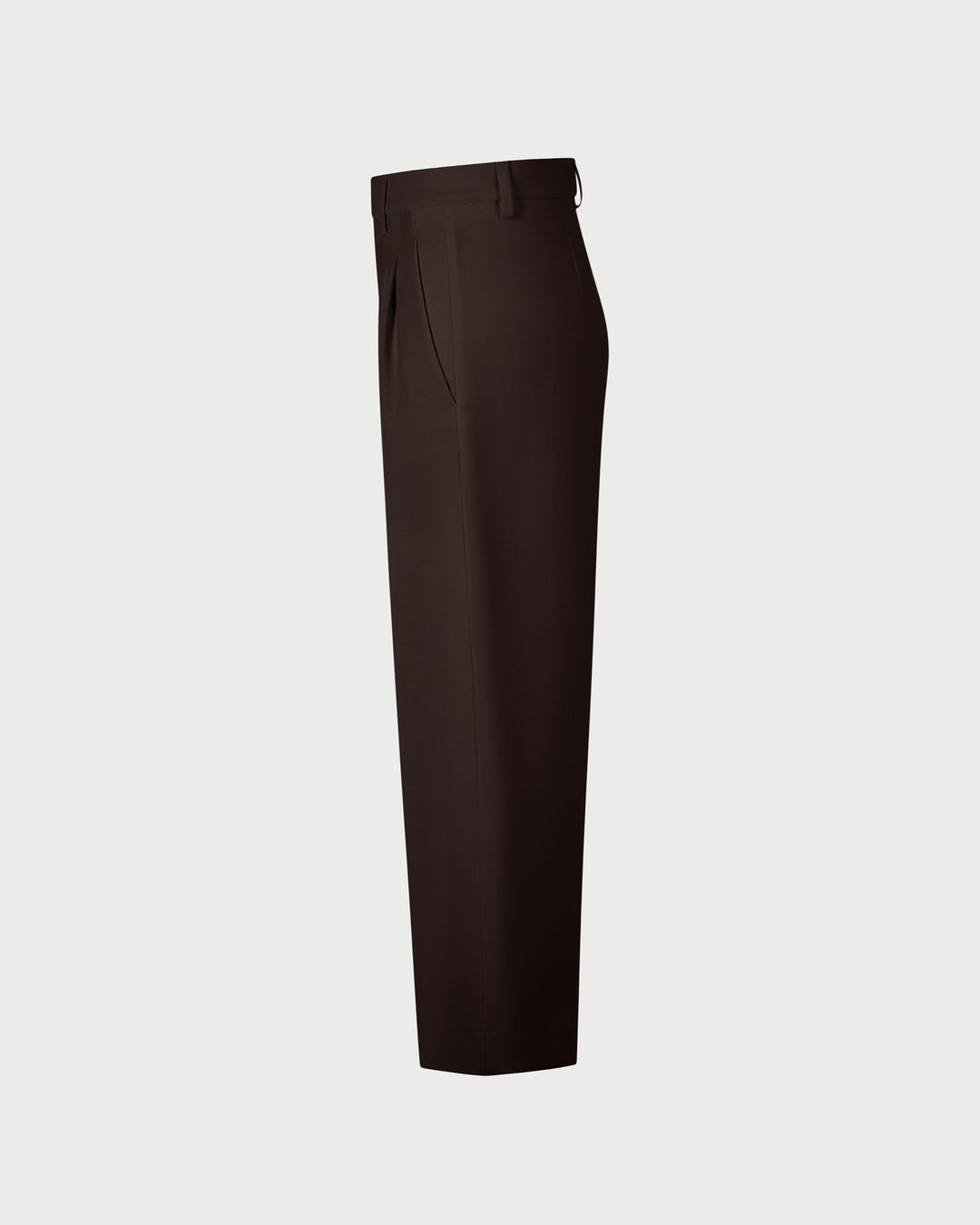 Noa Crop Fluid Cade Dunkelbraun