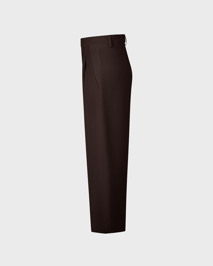 Noa Crop Fluid Cade Dunkelbraun
