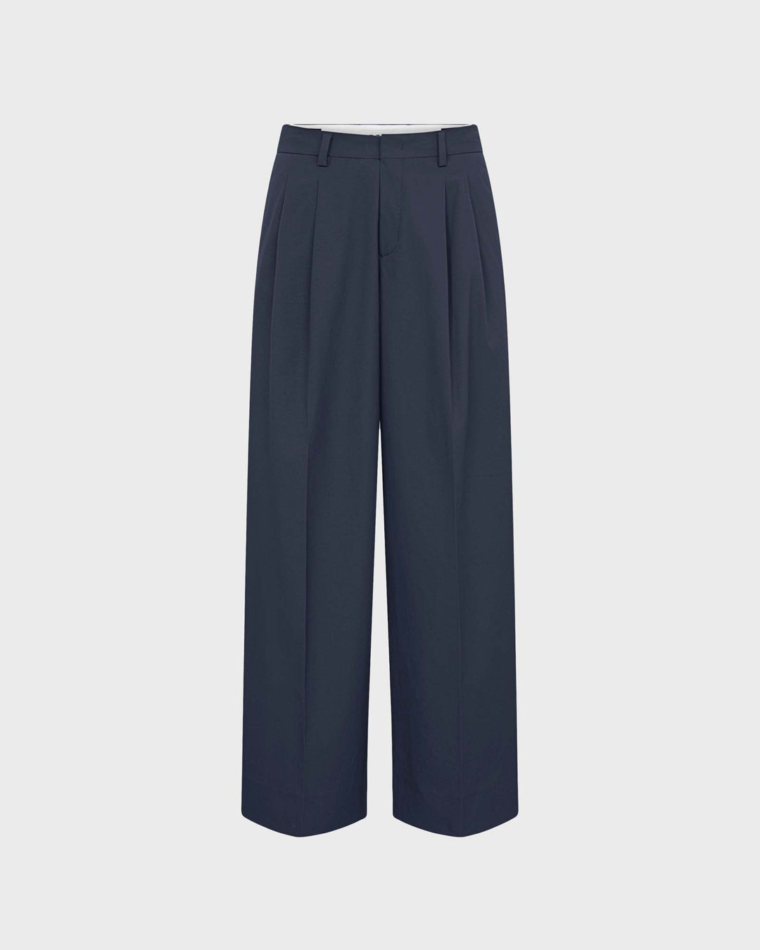 Noa Crop Popeline Navy Blue
