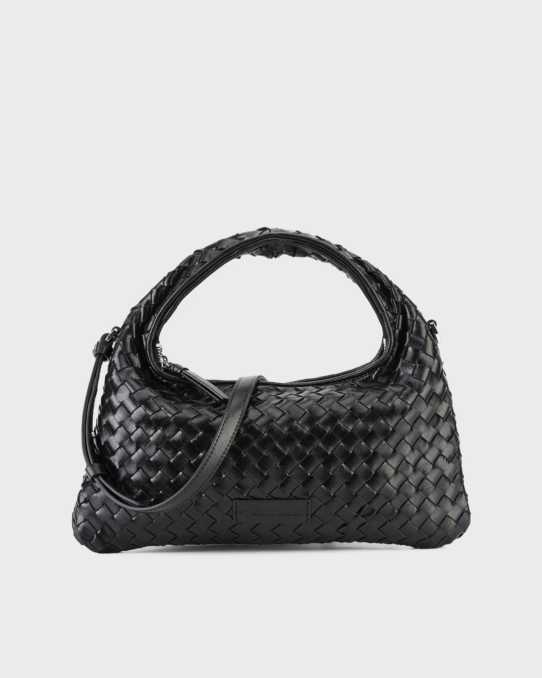 Les Visionnaires Handtasche Sadie Weave Glossy Black