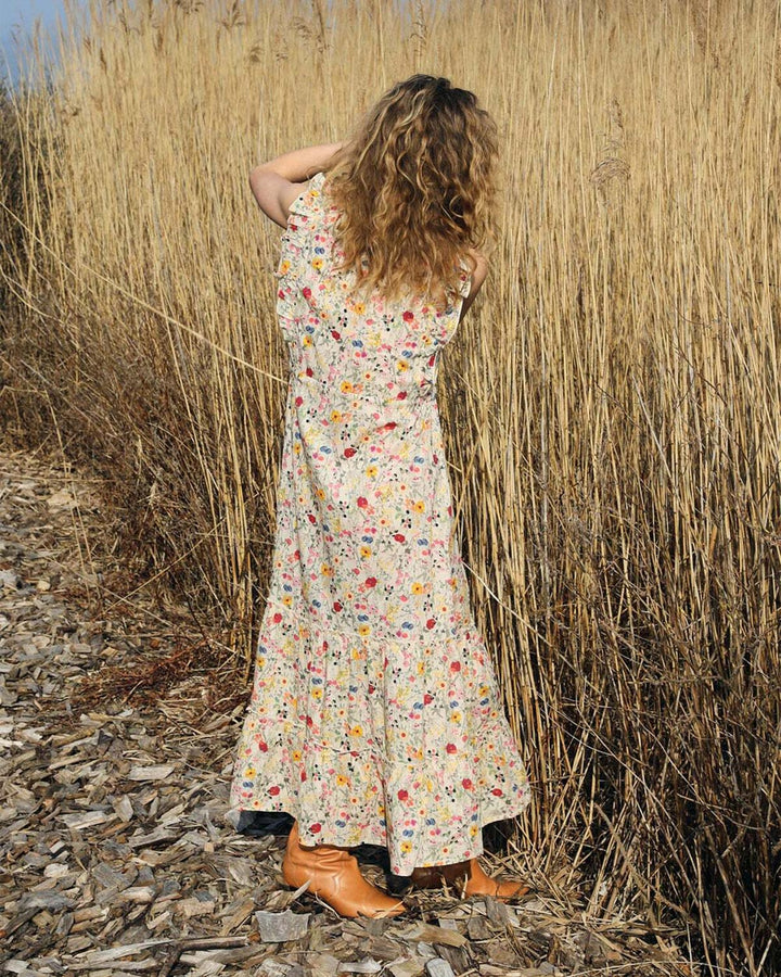 SamoLL Midi Dress Flower Print