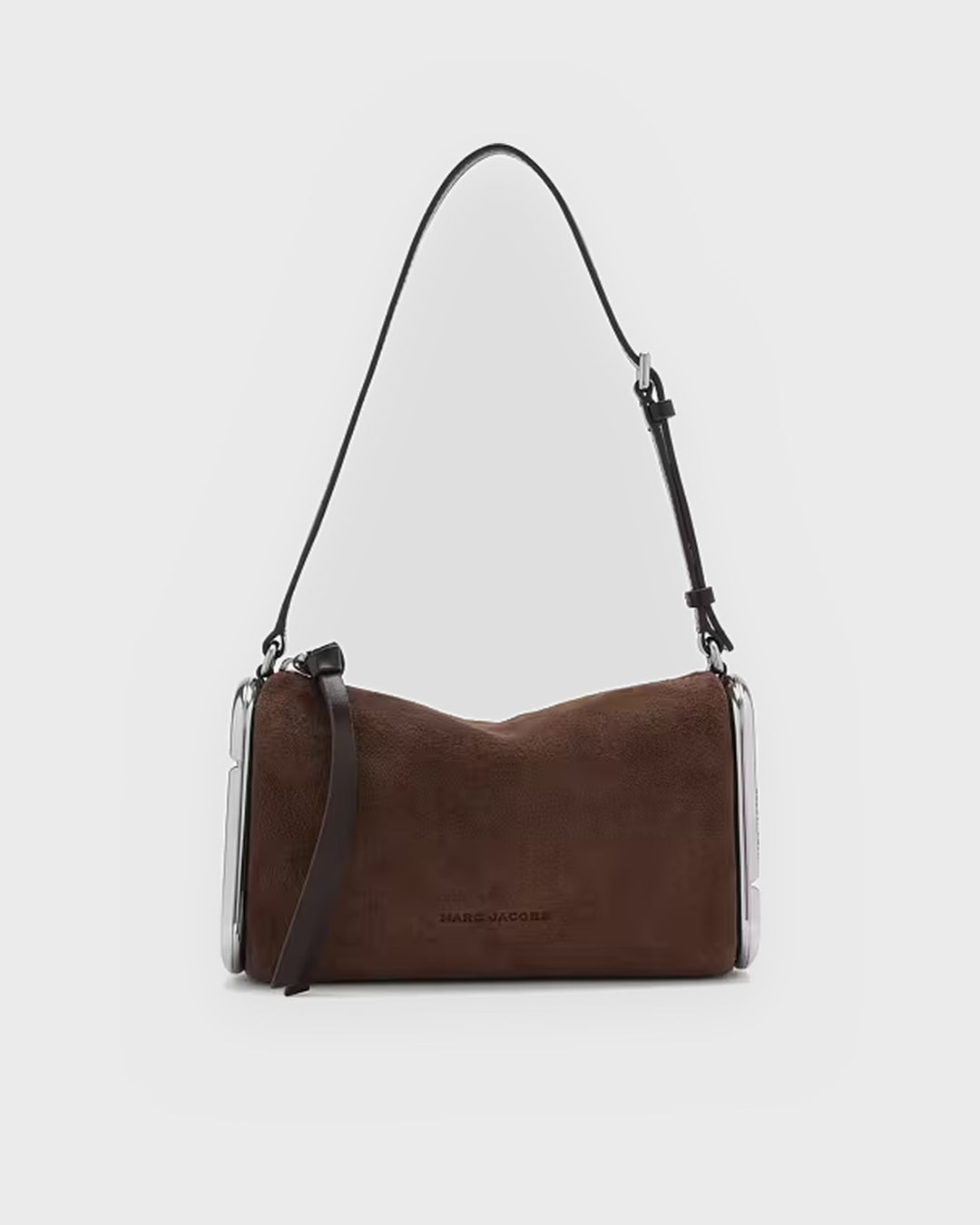 Marc Jacobs Handtasche Scene Small Shoulder Bag Suede Dark Brow